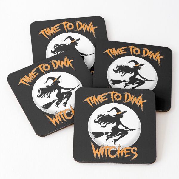 Item preview, Time To Dink Witches Pickleball , Halloween Witch with broom  designed and sold by Smix Pixels.