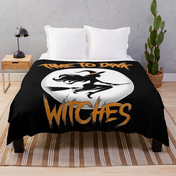 Item preview, Time To Dink Witches Pickleball , Halloween Witch with broom  designed and sold by Smix Pixels.