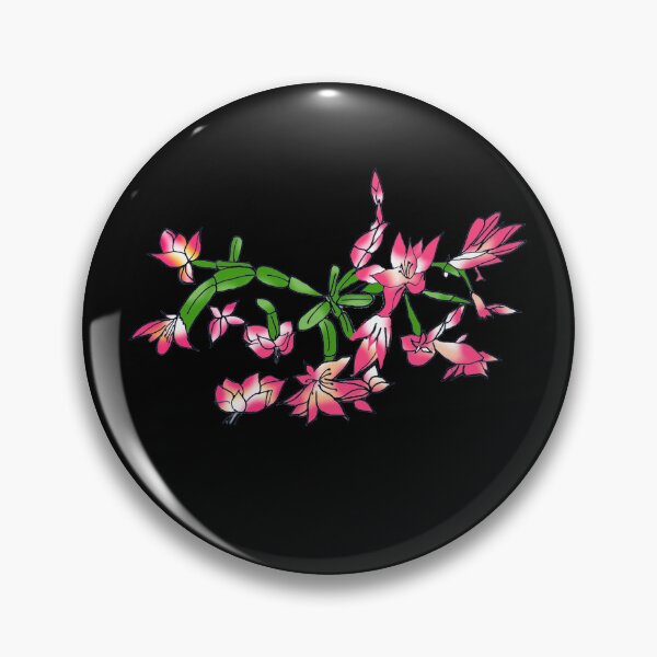 Item preview, Christmas Cactus lover blossoming petals artistic cactus  designed and sold by Artstastic.