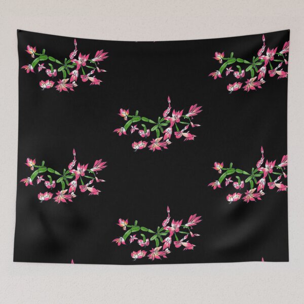 Item preview, Christmas Cactus lover blossoming petals artistic cactus  designed and sold by Artstastic.