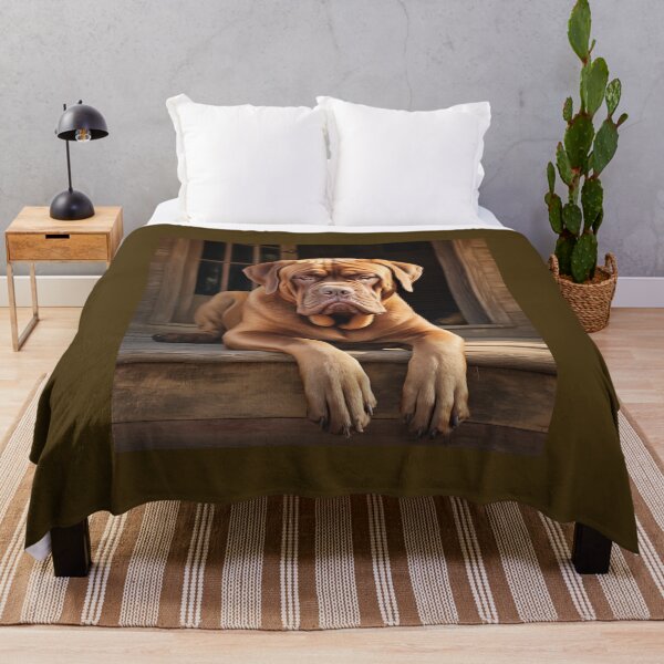 Item preview, Dogue de Bordeaux on the Porch designed and sold by Samuelsboro.