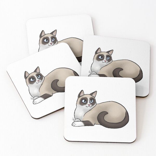 Item preview, Cat - Snowshoe Cat - Seal designed and sold by Jennifer Stolzer.