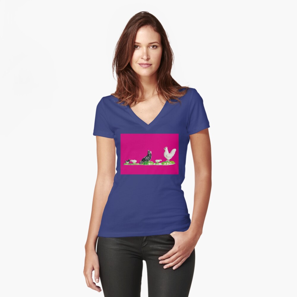 Item preview, Fitted V-Neck T-Shirt designed and sold by DannyGermansen.