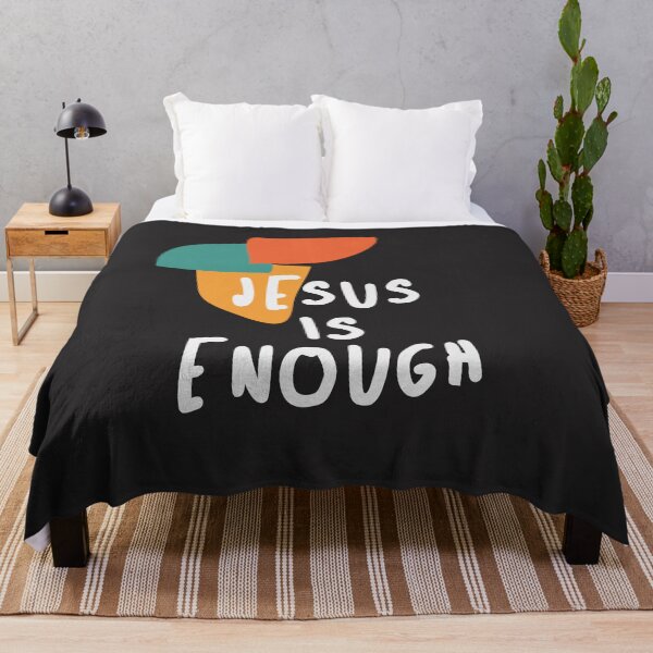 Item preview, Jesus is Enough - Powerful Christian Quote designed and sold by cidolopez.