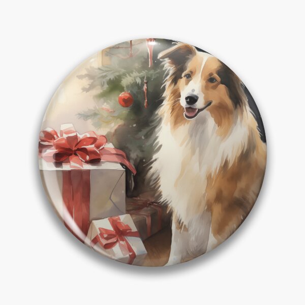 Item preview, Christmas Collie designed and sold by Samuelsboro.