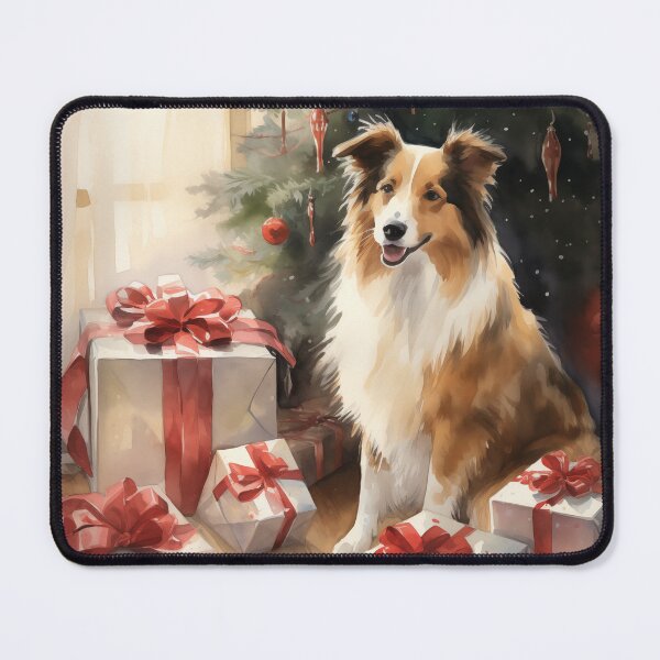 Item preview, Christmas Collie designed and sold by Samuelsboro.