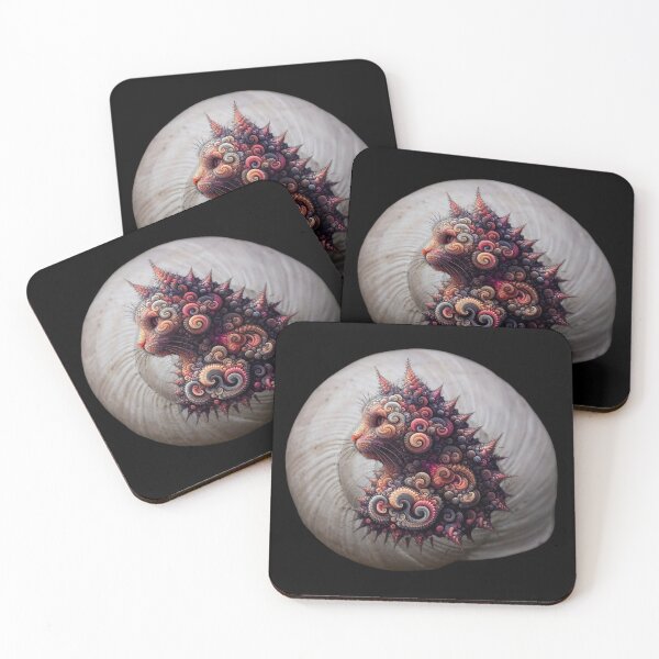 Item preview, Fractal Snail Cat designed and sold by Vast-Designs.