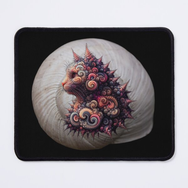 Item preview, Fractal Snail Cat designed and sold by Vast-Designs.