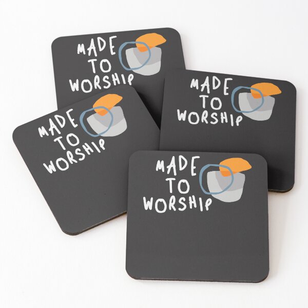 Item preview, Made to Worship - Inspiring Christian Quote designed and sold by cidolopez.