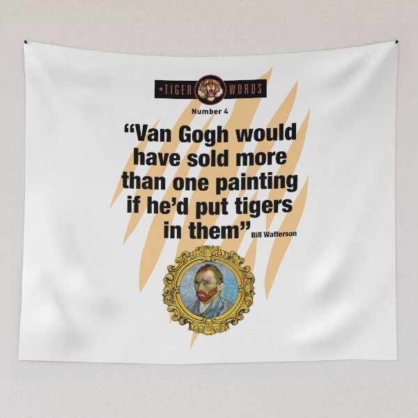 Item preview, Tiger Words No.4 designed and sold by TIGERRIFIC.