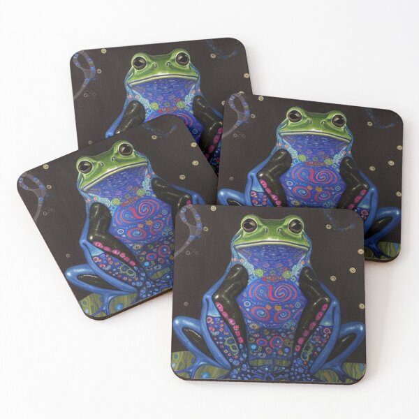 Item preview, Abstract Frog Art designed and sold by TheDarkWardrobe.