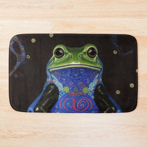 Artikelvorschau, Abstrakte Froschkunst entworfen und verkauft von TheDarkWardrobe.