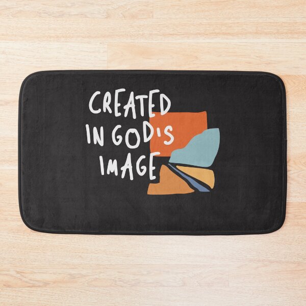 Item preview, Created in God's Image - Inspiring Christian Quote designed and sold by cidolopez.