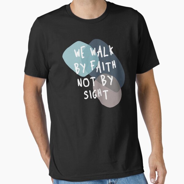 Item preview, We Walk By Faith Not By Sight - Christian Quote designed and sold by cidolopez.