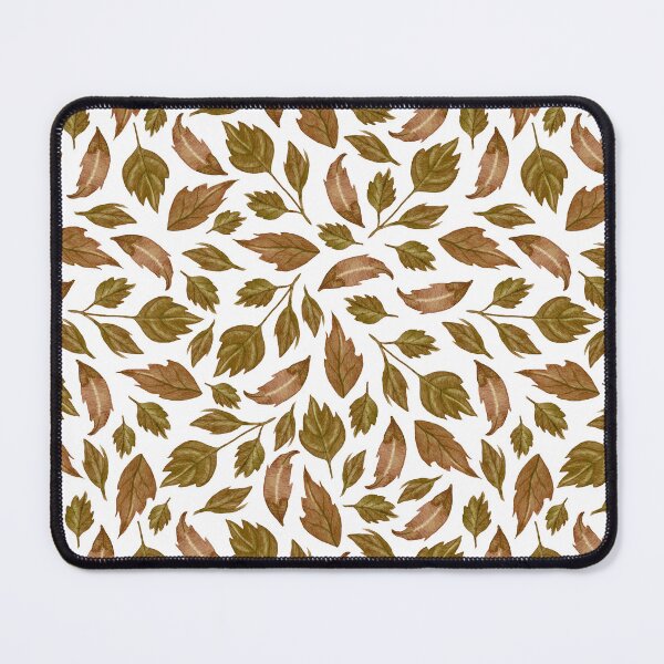 Item preview, Watercolor Dahlia Leaves Pattern (Brown) designed and sold by andrebalest.art.