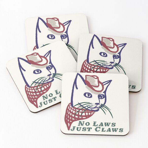Item preview, Kitty Bandit, No Laws Just Claws (Light Apparel) designed and sold by Sharpmichelle.