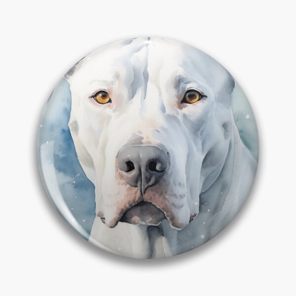 Item preview, Dogo Argentino Watercolor designed and sold by Samuelsboro.