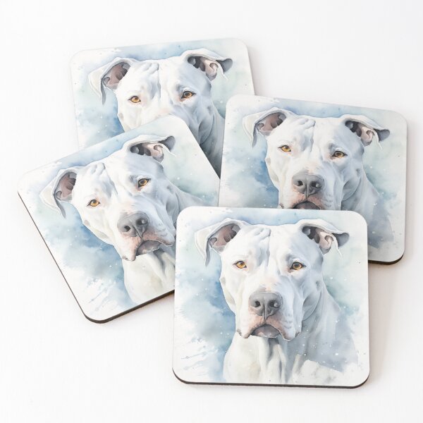 Item preview, Dogo Argentino Watercolor designed and sold by Samuelsboro.