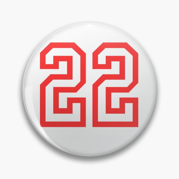 Item preview, The number 22 - red designed and sold by citmgpod.