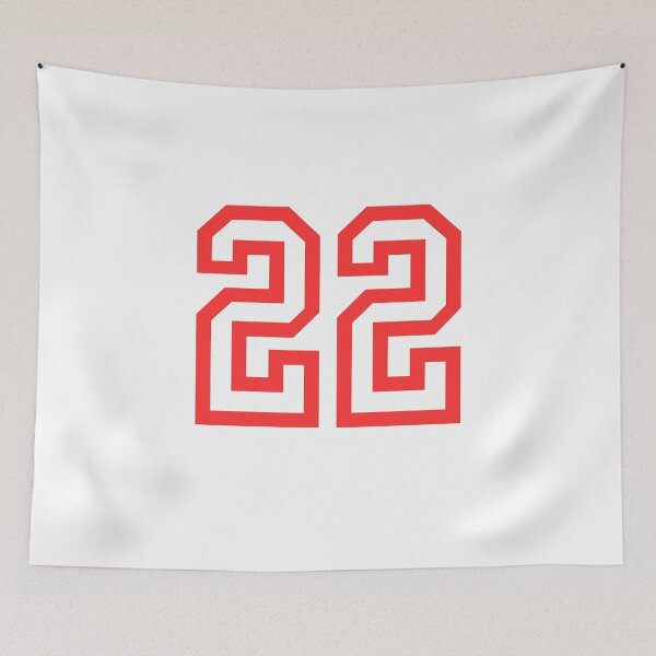 Item preview, The number 22 - red designed and sold by citmgpod.