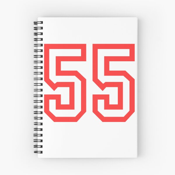Item preview, The number 55 - red designed and sold by citmgpod.