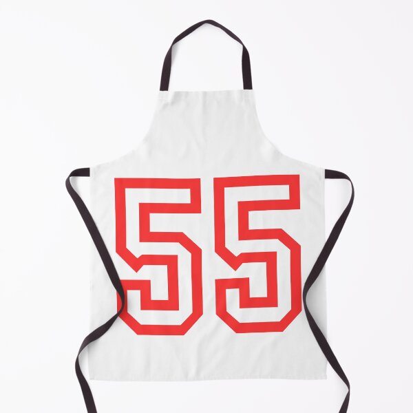 Item preview, The number 55 - red designed and sold by citmgpod.