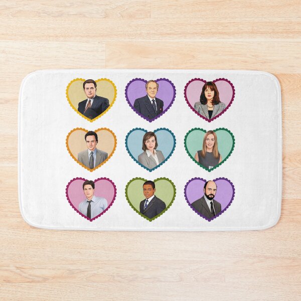 Item preview, The West Wing Cast Love Hearts designed and sold by baranskini.