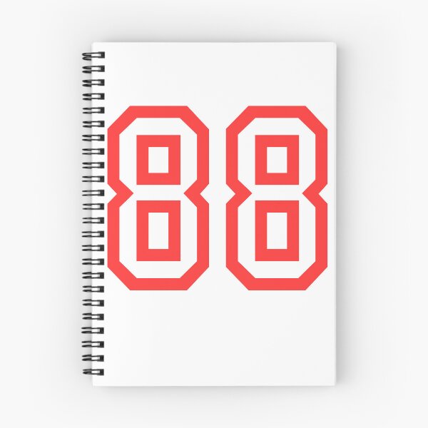 Item preview, The number 88 - red designed and sold by citmgpod.