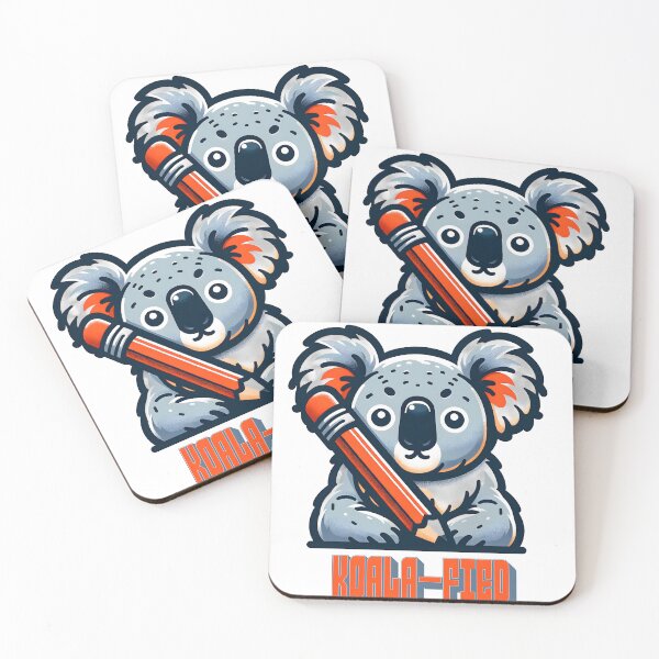 Item preview, Koala-fied T-shirt Sticker designed and sold by Travelcases.