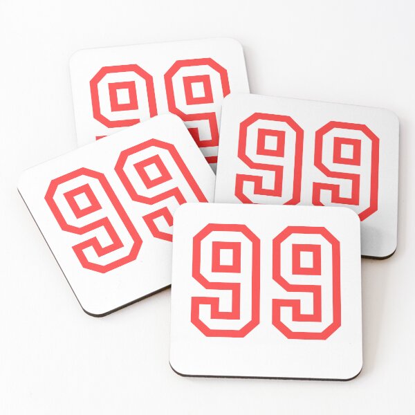 Item preview, The number 99 - red designed and sold by citmgpod.