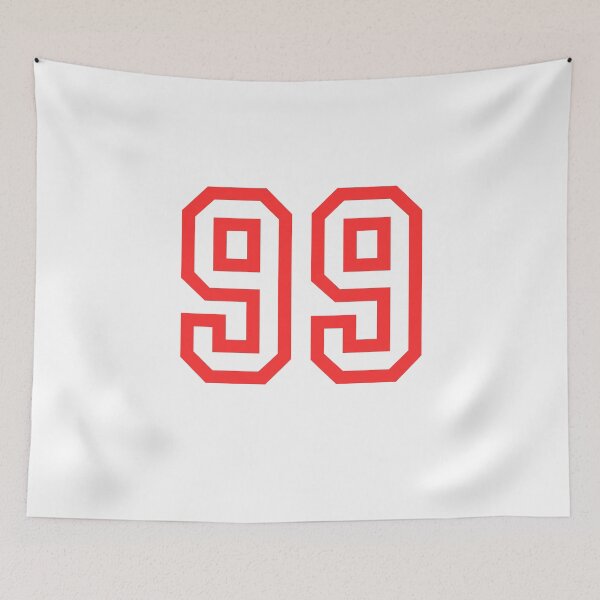 Item preview, The number 99 - red designed and sold by citmgpod.