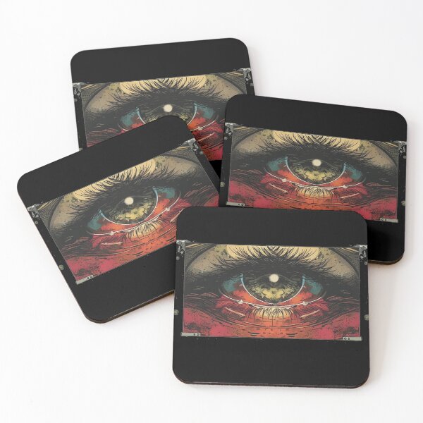 Item preview, Moonlit Watcher: Eye of the Night designed and sold by Pujo Design.