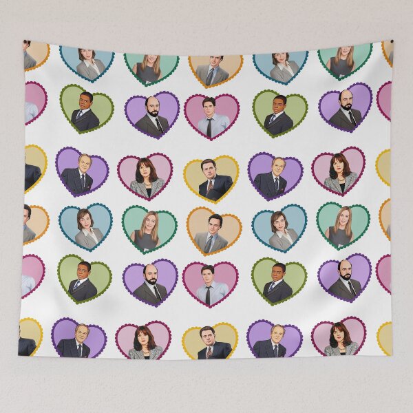 Item preview, The West Wing Cast Love Hearts designed and sold by baranskini.