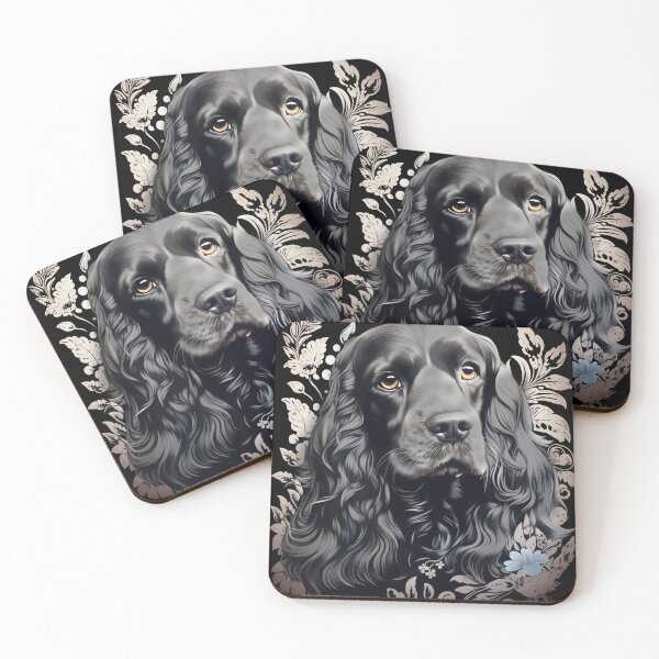 Item preview, Black Cocker Spaniel designed and sold by Samuelsboro.