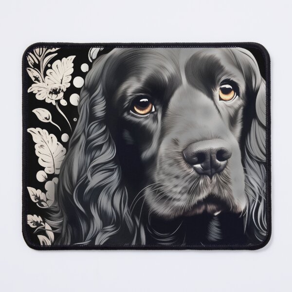 Item preview, Black Cocker Spaniel designed and sold by Samuelsboro.