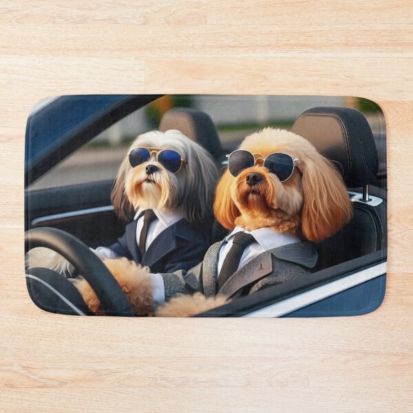 Item preview, Dogs driving a convertable designed and sold by ecupirate99.