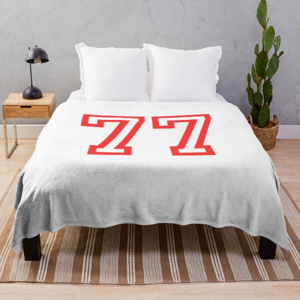 Item preview, The number 77 - red designed and sold by citmgpod.