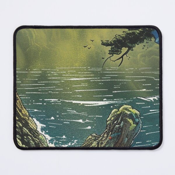 Item preview, Mystic Flight Over Tranquil Waters designed and sold by Pujo Design.