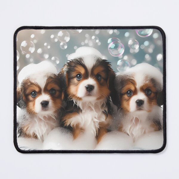Item preview, Puppies in a Bubblebath designed and sold by ecupirate99.