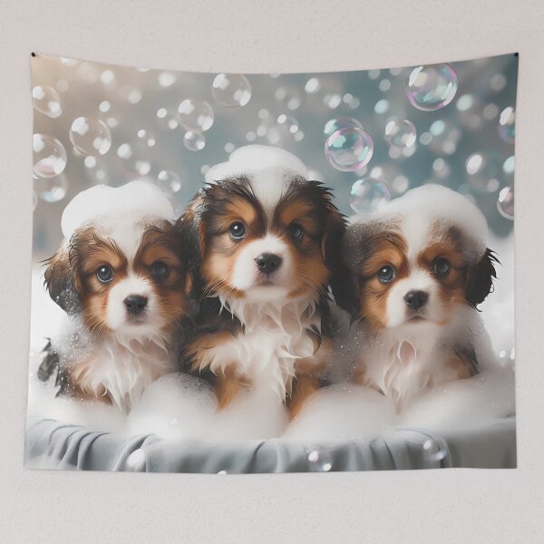 Item preview, Puppies in a Bubblebath designed and sold by ecupirate99.