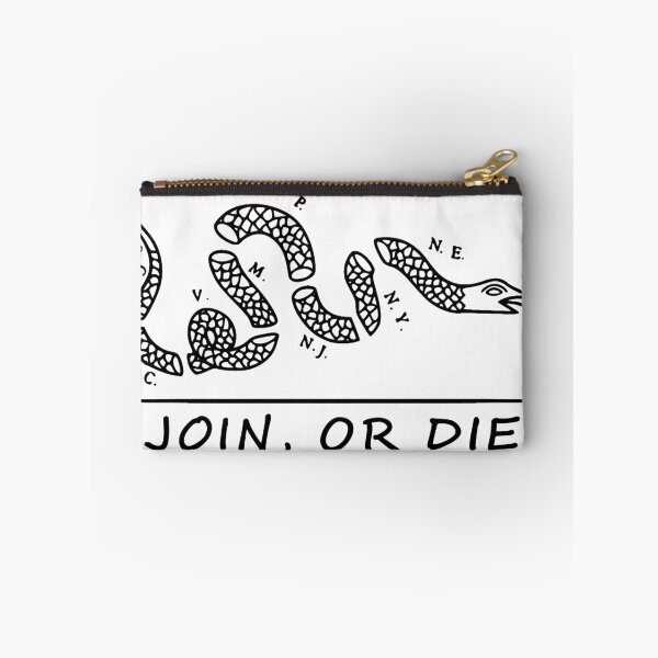 Item preview, Join or Die Original ( Ben Franklin Cartoon) designed and sold by DarkwingDave.