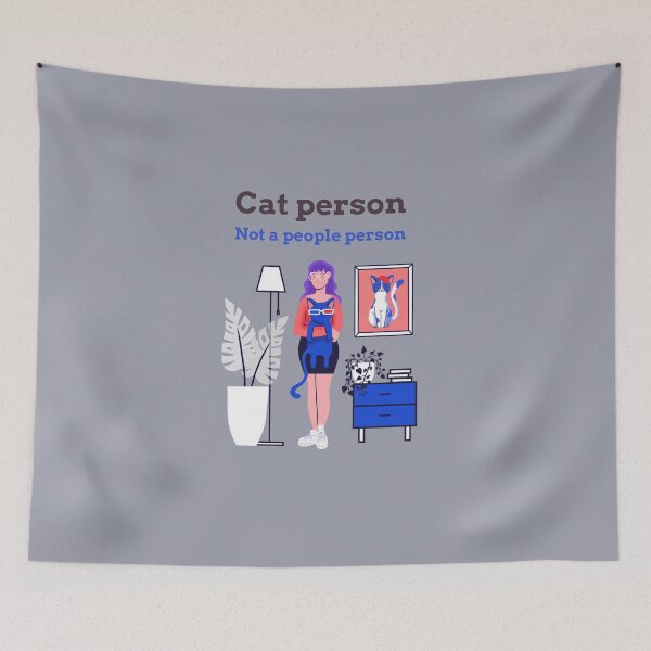 Item preview, Cat Person Not A People Person designed and sold by S Diaz.