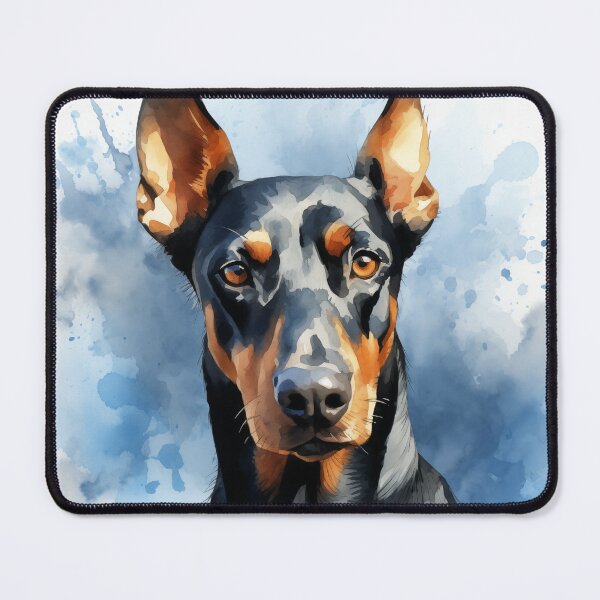 Item preview, Doberman Watercolor designed and sold by Samuelsboro.