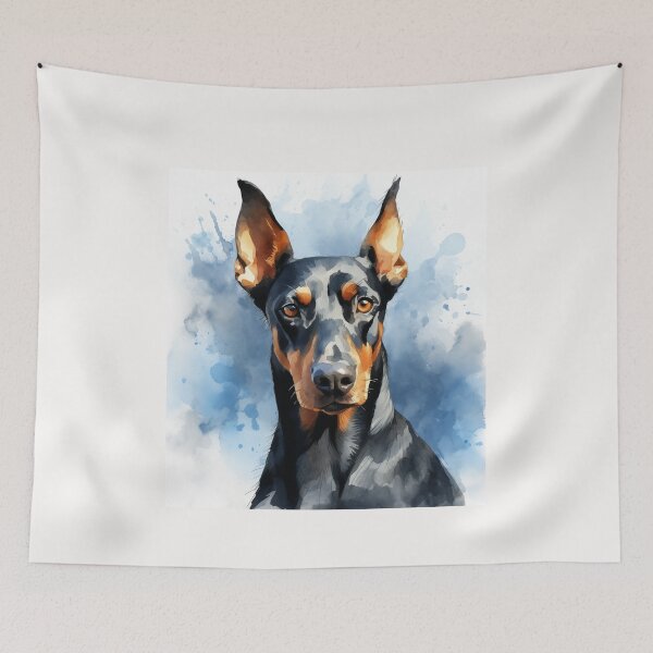 Item preview, Doberman Watercolor designed and sold by Samuelsboro.
