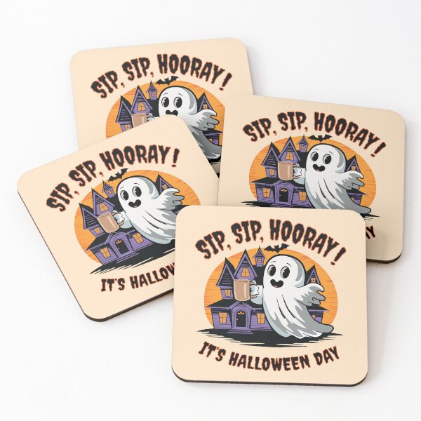 Item preview, Sip Sip Hallow-Hurray designed and sold by UpliftSoul.