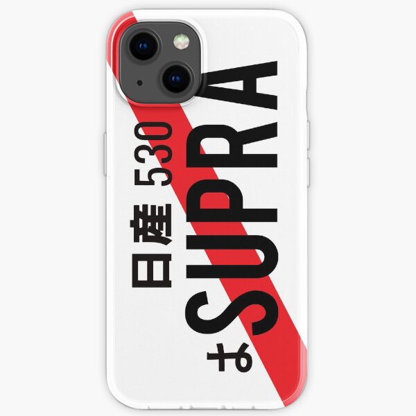 SUPRA JDM Nummernschild iPhone Flexible Hülle