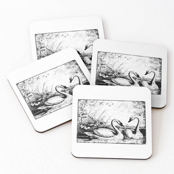 Item preview, Two Swans designed and sold by verycoolandnice.