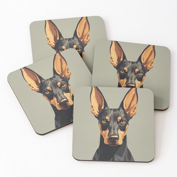 Item preview, Stylized Doberman Portrait designed and sold by Samuelsboro.