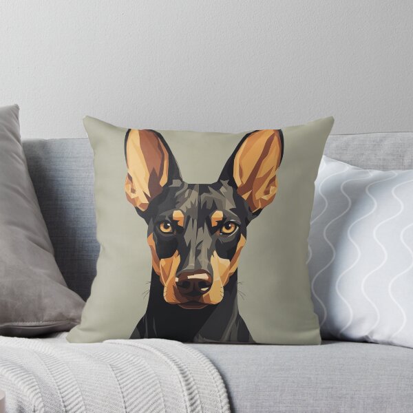 Item preview, Stylized Doberman Portrait designed and sold by Samuelsboro.
