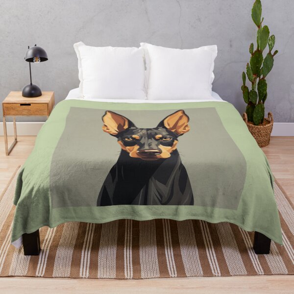Item preview, Stylized Doberman Portrait designed and sold by Samuelsboro.